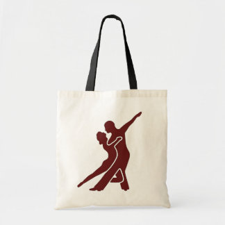 De Tela Bolso rojo oscuro del logotipo