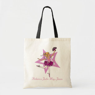De Tela Bolso rosado conocido personalizado chicas del