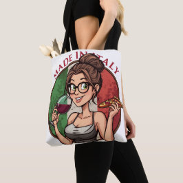 De Tela Bolso Temático Italiano