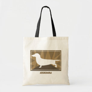 De Tela Bolso terroso del Dachshund