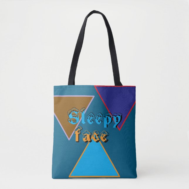 De Tela Bolso Tote (Anverso)