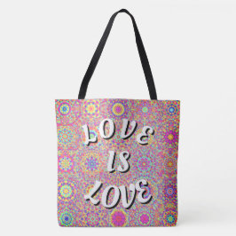 De Tela Bolso Tote Amor Es Amor Orgullo