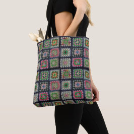 De Tela Bolso tote (ao) - Granny Squares