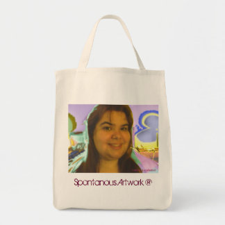 De Tela Bolso tote, Celia A. Escalante©, Arte Espontáneo..