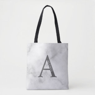De Tela Bolso tote con monograma personalizado y nombre