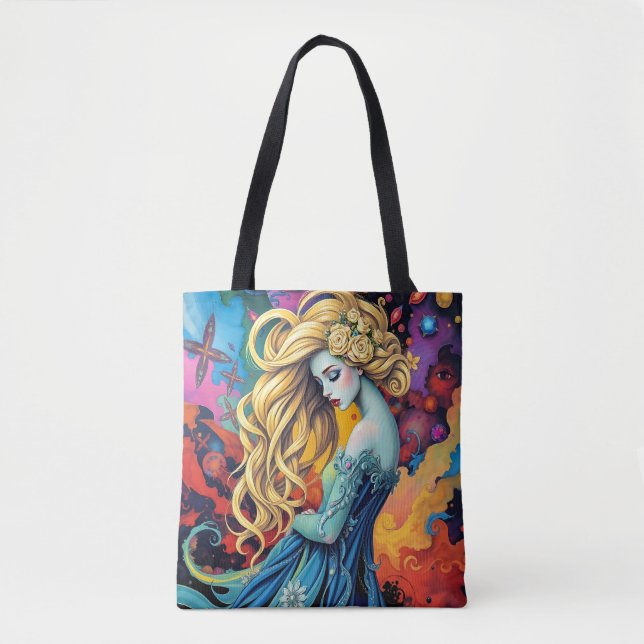 De Tela Bolso Tote Dreamscape (Anverso)