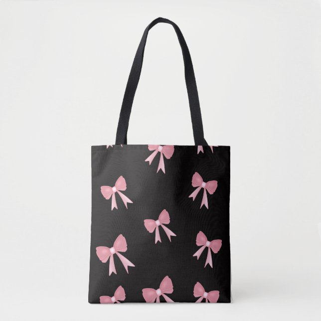 De Tela Bolso tote elegante  (Anverso)