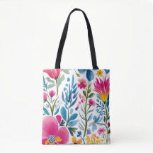 Bolso tote Fantasía Floral