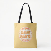 Bolso tote Fe Angelical