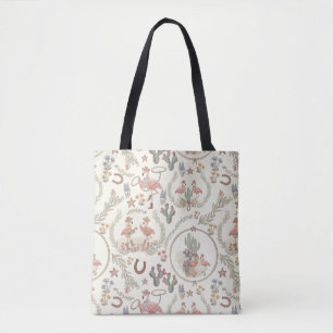 De Tela Bolso Tote Flamenco Country Western