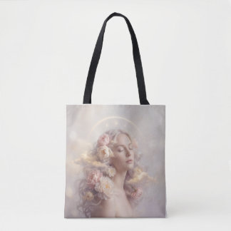 De Tela Bolso Tote Floral Chic para Estilo Diario