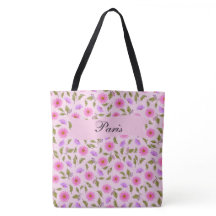 Bolso Tote Lavanda Rosa Lacy Daisy