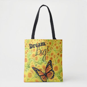 De Tela Bolso tote mariposa