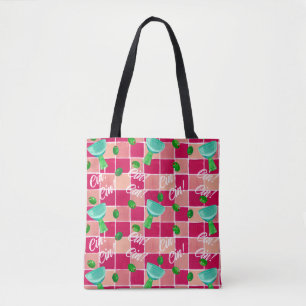 De Tela Bolso Tote Martini