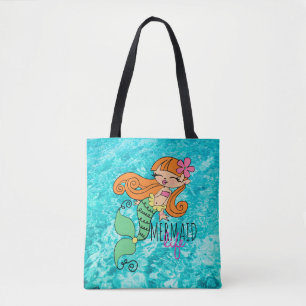 De Tela Bolso Tote Mermaid Life RH