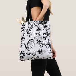 De Tela Bolso tote moderno elegante y decorativo
