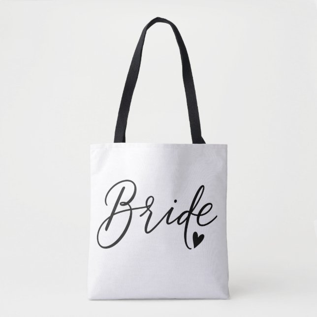 De Tela Bolso Tote Novia (Anverso)