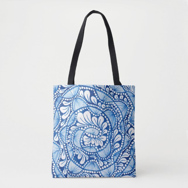 De Tela Bolso Tote O&A (Anverso)