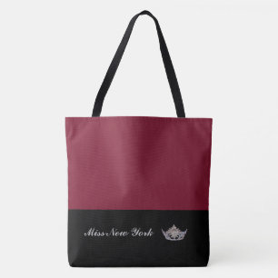 De Tela Bolso tote Pageant Silver Crown - Grande Vino