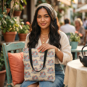 De Tela Bolso tote para libros