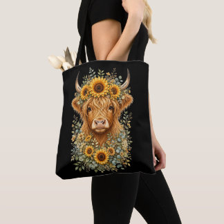 De Tela Bolso tote para mujeres Shopping Moo Moo