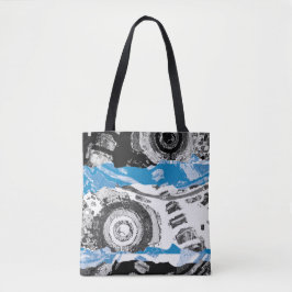 De Tela Bolso Tote Personalizado Mediano, Hombro - Mecanis