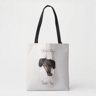 De Tela Bolso tote personalizado para perro o gato