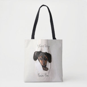De Tela Bolso tote personalizado para perros y gatos