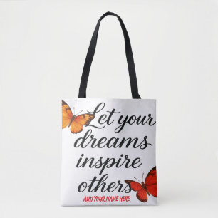 De Tela Bolso tote personalizado: regalo personalizado par