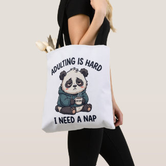 De Tela Bolso Tote Ser Adulto Es Difícil Necesito Una Sies