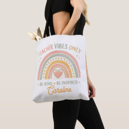 De Tela Bolso tote solo con vibraciones personalizadas par