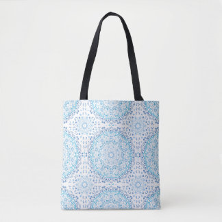 De Tela Bolso Totém Azul Mandala