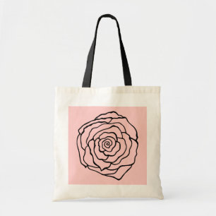 De Tela Bolso Totem Rosa