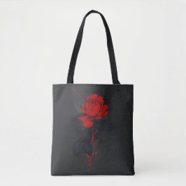 De Tela Bolso Totem Rosa Trash Polka