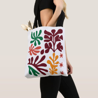 De Tela Bolso Totémico Botánico Inspirado en Matisse – Jar