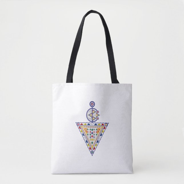 De Tela Bolso Tribal Prism (Anverso)