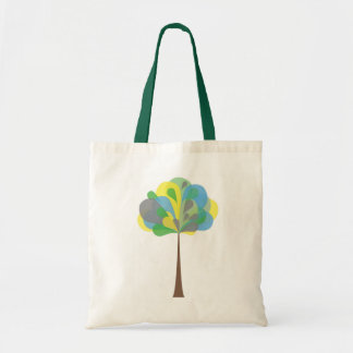 De Tela Bolso verde del árbol