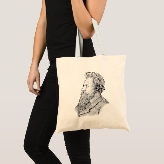 De Tela Bolso William Morris Portrait Library