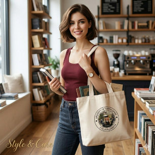 De Tela Clásico Bolso Graduado Escritura Moderna Presupues