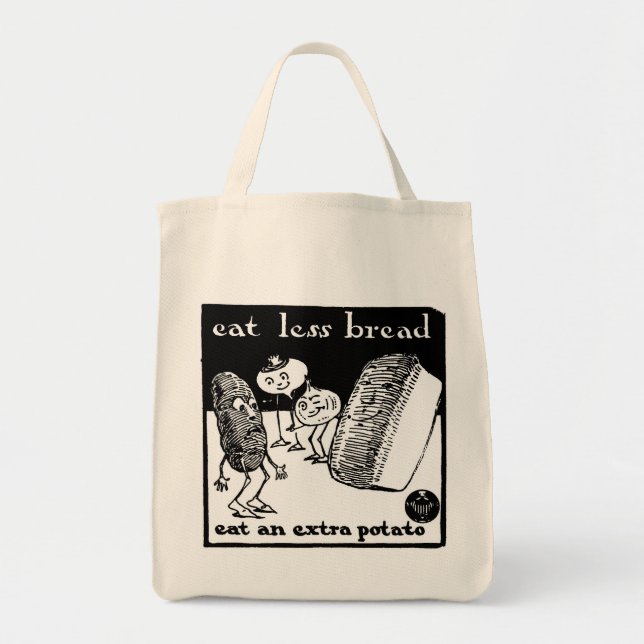 De Tela Coma menos bolso del pan (Frente)