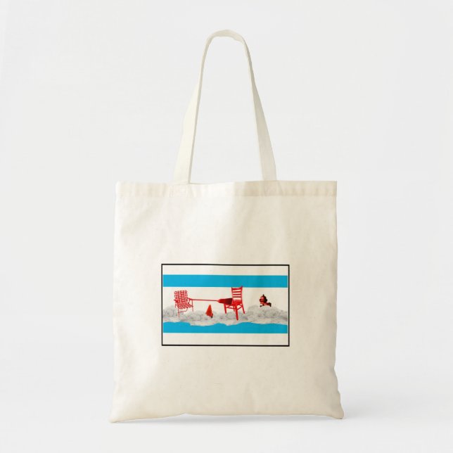 De Tela ¡dibs! el bolso (Frente)