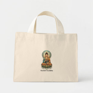 De Tela Diminuto Arte Antiguo Auténtico Sukiti Budh - Bolso Dhamma