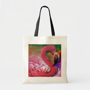 De Tela El BONITO EN diseño ROSADO del bolso del flamenco