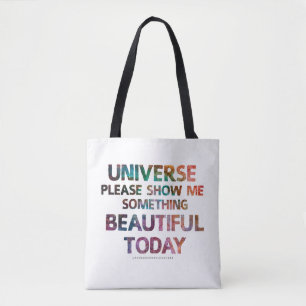 De Tela El universo me muestra algo bolso hermoso del hoy