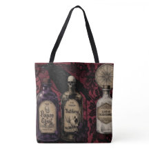 Elixires Curiosos & Bolso Grande Raven Hombro Lg.