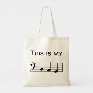 De Tela Éste es mi clef bajo del BOLSO