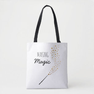 De Tela Fabricación del bolso mágico del comprador
