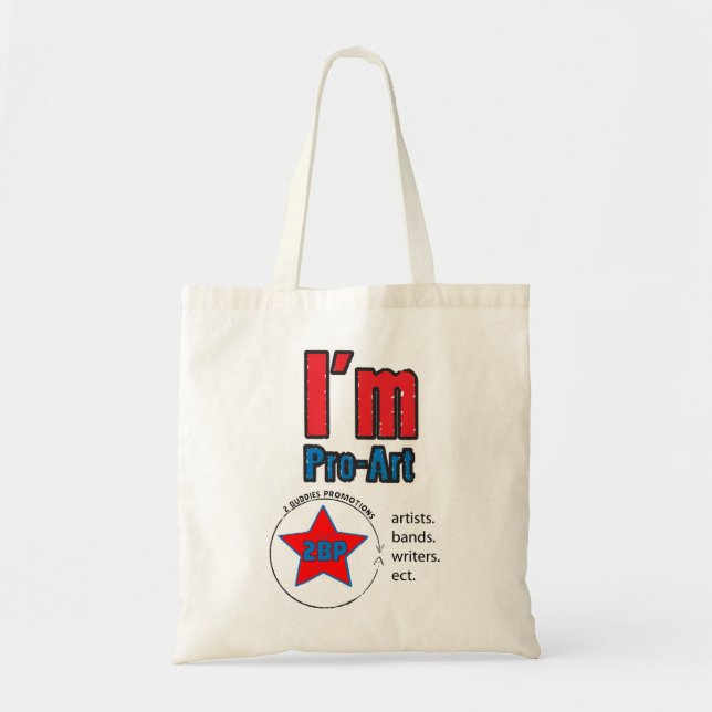 De Tela favorable bolso del arte (Frente)