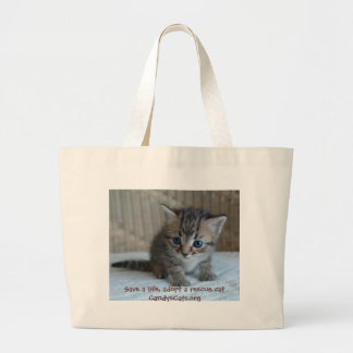De Tela Gigante Ahorre una vida, adopte un bolso del gato del