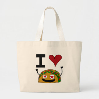 De Tela Gigante Amo el bolso del Taco